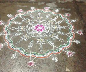 Independence Day Kolam