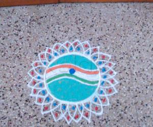 Rangoli: Independence Day Koalm