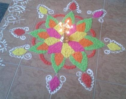 Rangoli: Diwali rangoli