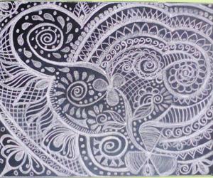 Freehand design for Guruji 