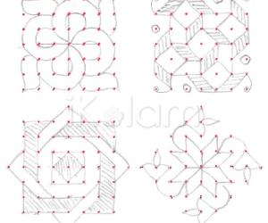 Rangoli: Easy rangavalli for beginners