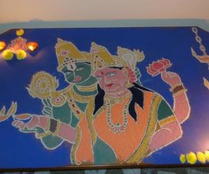 DeepaavaLi at home - Diwali rangoli contest - 2013