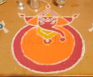 Rangoli: Happy Ganesha Chathurthi