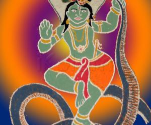 Rangoli: ShriKrishna Janmashtami -2014