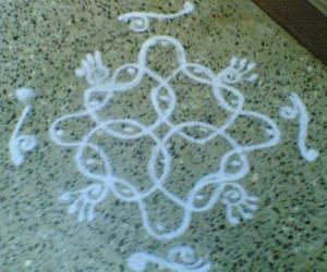 beginner kolam