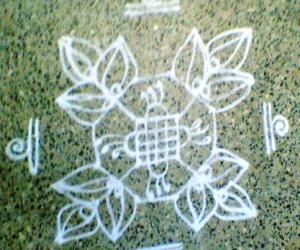 beginner kolam