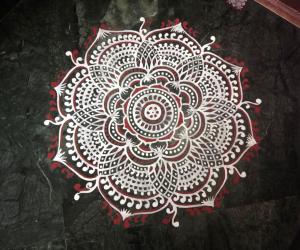 Rangoli: 2018- Vasantha Navratri, Ugadi