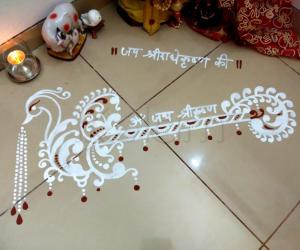 2018- Janmashtami- Poojaroom-1