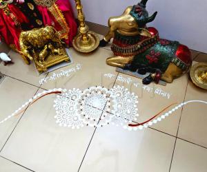 2024- Tamil New Year-Vishu- Pooja Room Kolams..