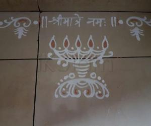 Rangoli: 2016-Durga Namaskaram Pooja-Sandhya's place-7