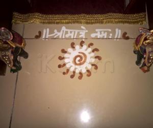 Rangoli: Pooja Room Kolams