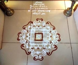 2018- Pooja Room Kolams