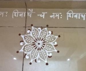 Pooja Room Kolams