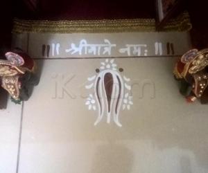 Rangoli: Pooja Room Kolams