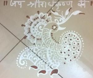 Pooja Room Kolams