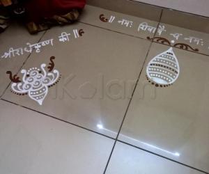Pooja Room Kolams