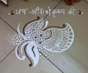 Pooja Room Kolams