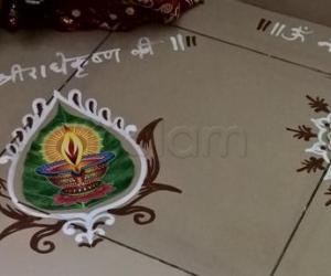 Rangoli: Pooja Room Kolams