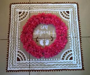 Pooja Room Kolams