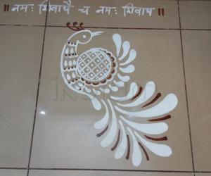 Pooja Room Kolams