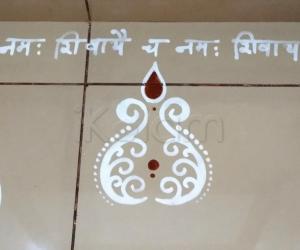 Pooja Room Kolams