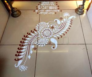 Rangoli: Pooja Room Kolams