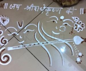 Pooja Room Kolams