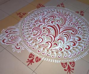 Rangoli: 2015-Soundaryalahiri Saptaha-1