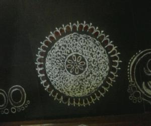 Rangoli: My sister's kolam- (Shobana's kolams)
