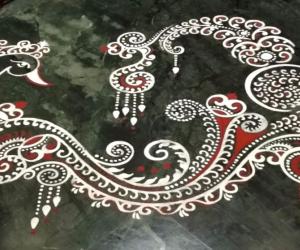 Rangoli: 2018- Varalakshmi Vratam