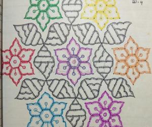 Kolam Notebook Kolams- 10