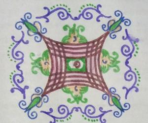 Kolam Notebook Kolams- 111