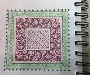 Kolam Notebook Kolams- 157