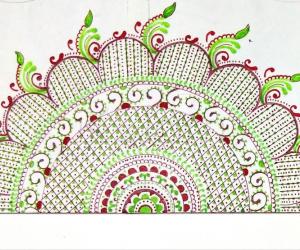 Rangoli: Kolam Notebook Kolams