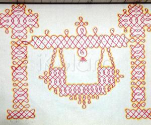 Rangoli: Kolam Notebook Kolams- 71