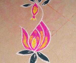 Rangoli: Beginner kolam