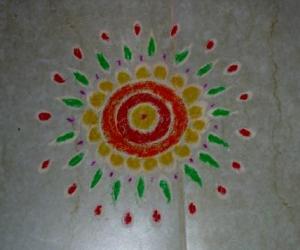 Simple kolam