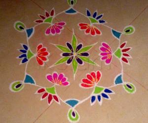 Rangoli: Birthday Rangoli