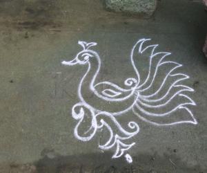 Rangoli: Side kolam