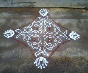 Rangoli: Experiment kolam