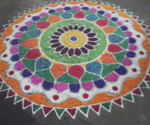 Rangoli: Salt kolam