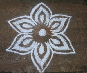 Rangoli: friday rangoli