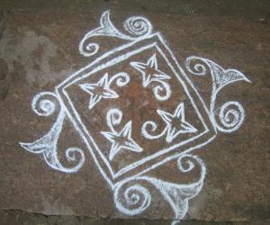 Rangoli: aadi rangoli 4