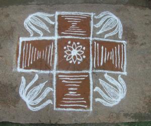 Rangoli: padi kolam