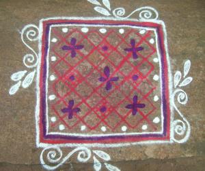 Rangoli: DOTTED RANGOLI