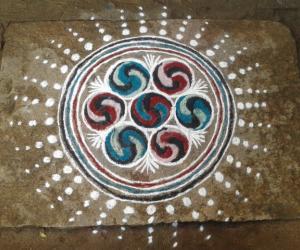 Rangoli: colourful rangoli