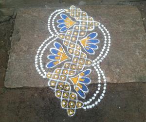 Rangoli: fusion kolam