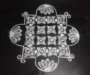 dotted rangoli
