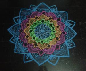 Rangoli: Margali kolam 10