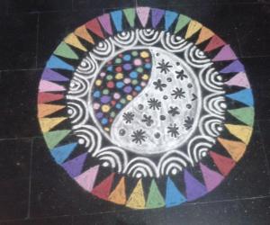 Diwali rangolis